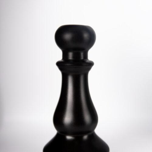 Adorno Peon (Color Negro) 16 x 7,5 Cm.