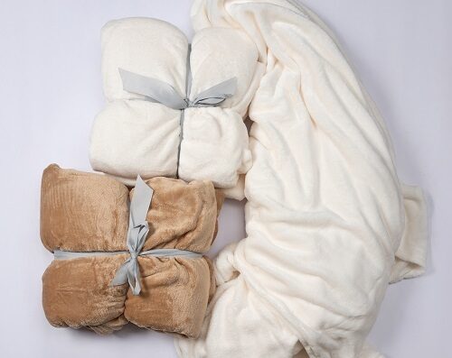 Manta Durack (Color Blanco) 200 x 230 cm