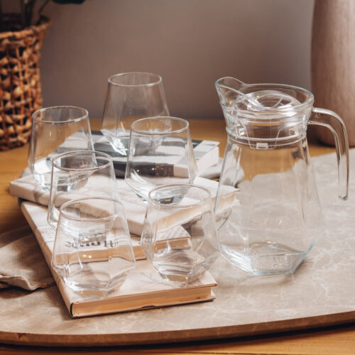 Jarra 1400 ML + Set x 6 Vasos 310 ML