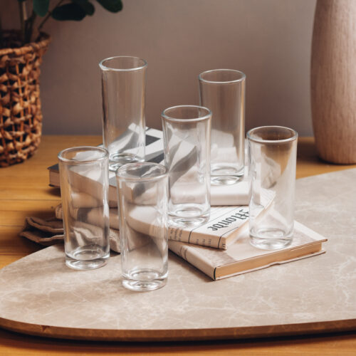 Vaso Koury 225 ML Set x 6 pcs
