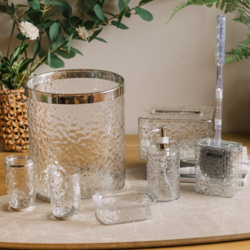 Set de Baño Yacanto Set x 7 pcs (transparente)