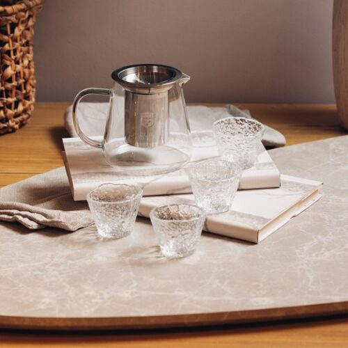 Tetera Miski + Set x 4 Tazas