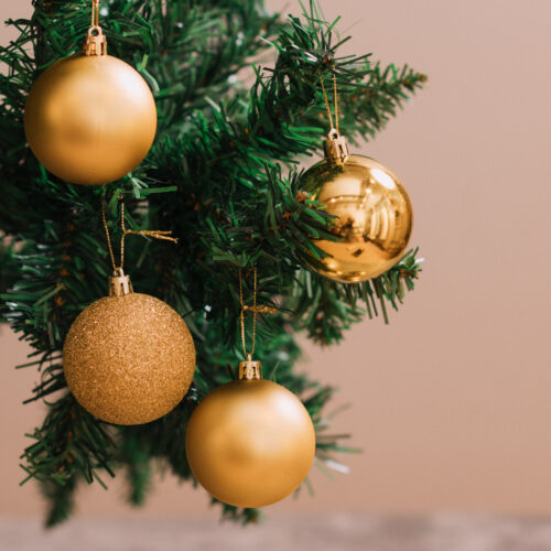 Borlas de Navidad Palca Set x 20 und  6 cm