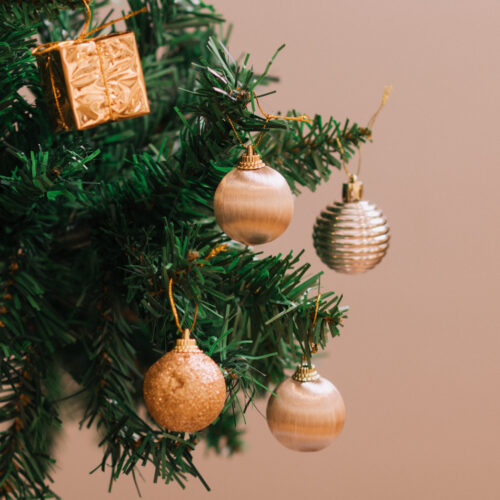 Borlas de Navidad Bend Set x 24und 4 cm