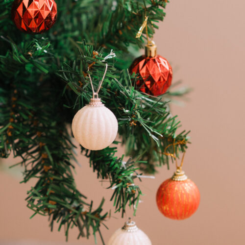 Borlas de Navidad Toronto Set x35 unidades 4 cm