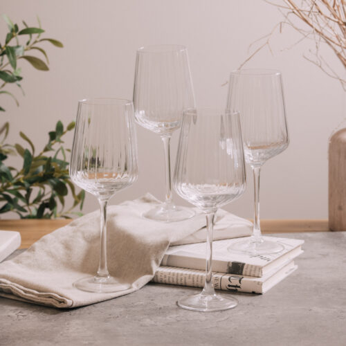 Copa de Vino Lake set x4 unid  24,9 x 7,2 cm