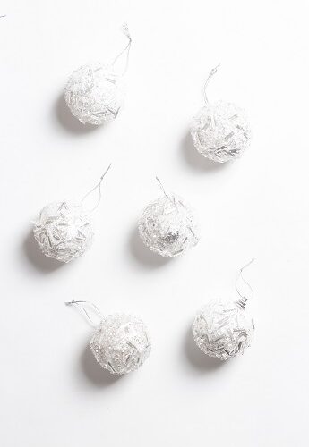 Borlas de navidad Belgen Set x 6 und 6 cm