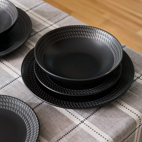 Vajilla Aroa Set  x 18 Piezas set x 18 piezas