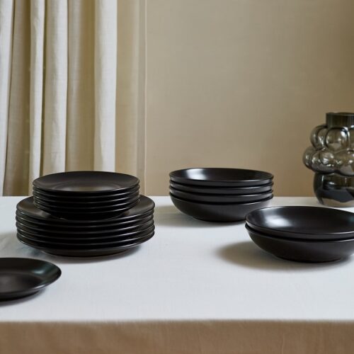 Vajilla Tuja Set x 18 Piezas set x 3 piezas