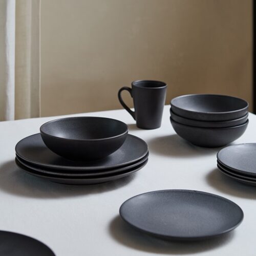 Vajilla Braniewo Set x 16 Piezas  ( 4 platos chicos - 4 platos grandes - 4 bowls - 4 tazas )