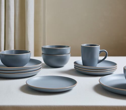 Vajilla Bierun Set x 16 Piezas   ( 4 platos chicos - 4 platos grandes - 4 bowls - 4 tazas )