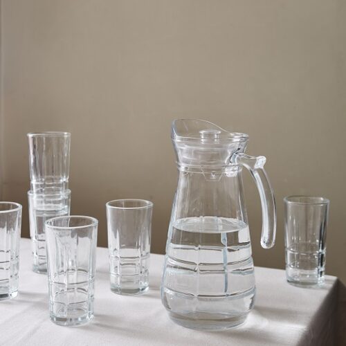 Jarra 1700 ML + Set x 6 Vasos 278 ML