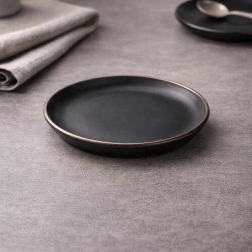 Platito Atenas 15 cm (Color Negro)