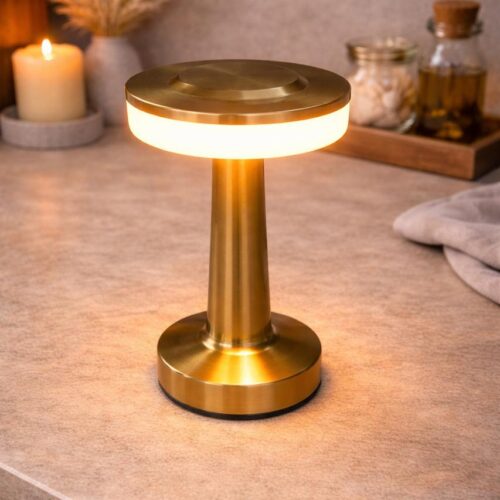 Lampara de Mesa Balì  ( Color Dorado )