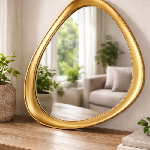 Espejo Samalut (Color Dorado) 52 x 43 Cm